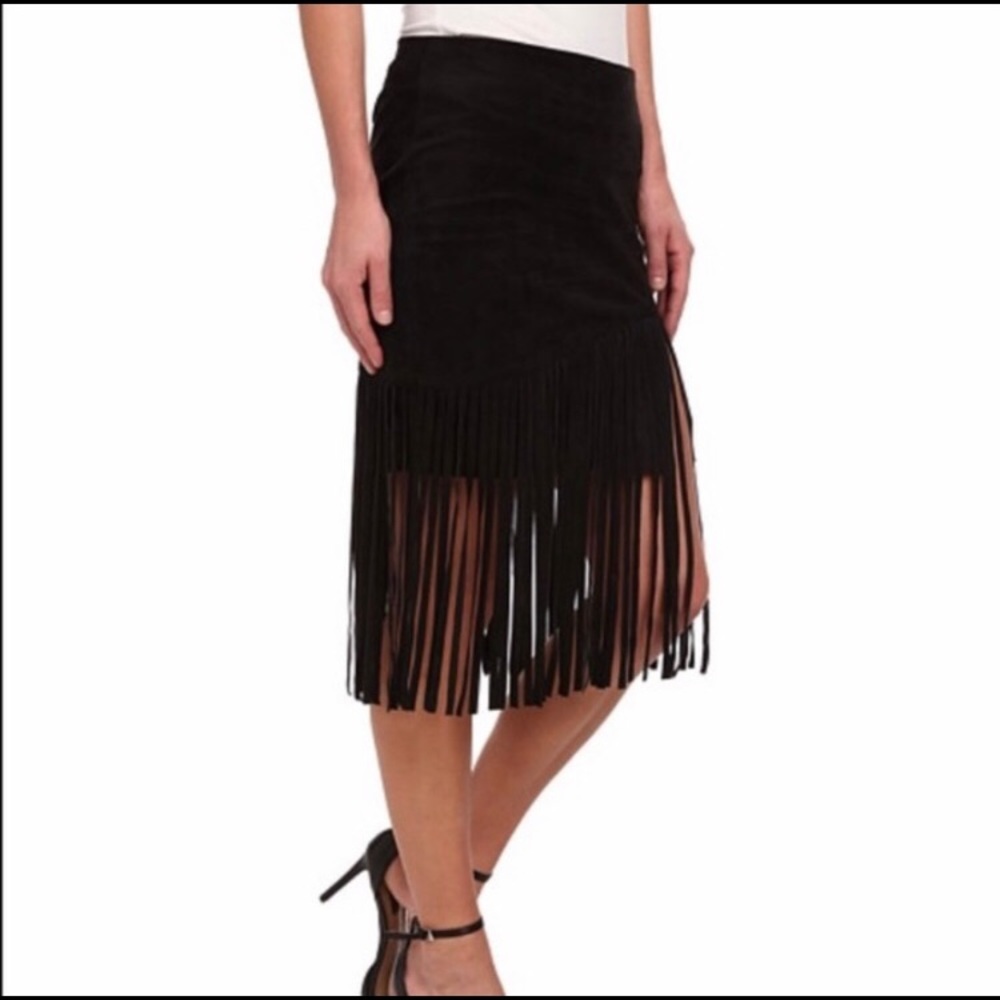Sam Edelman faux suede skirt 12